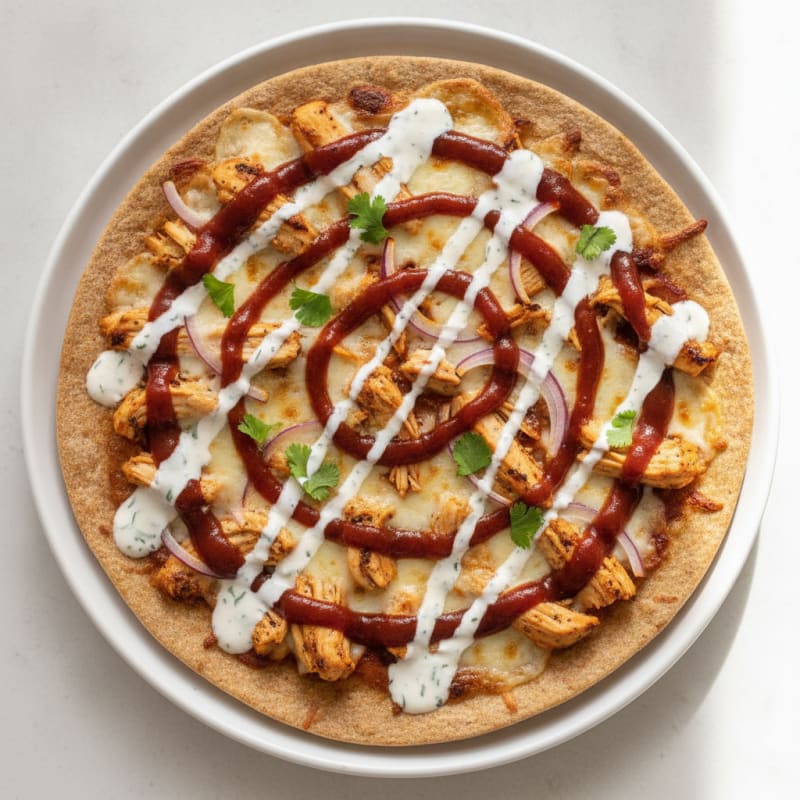 BBQ Ranch Chicken Pizza
