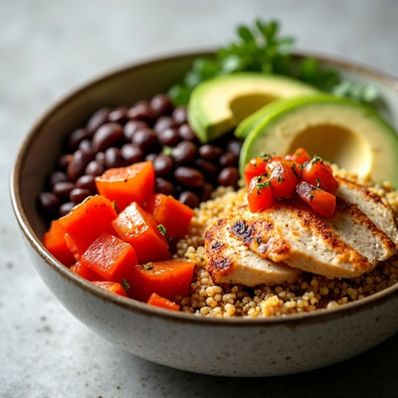 Hearty Black Bean Burrito Bowl