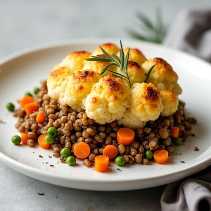 Herb-Roasted Cauliflower Shepherd's Pie