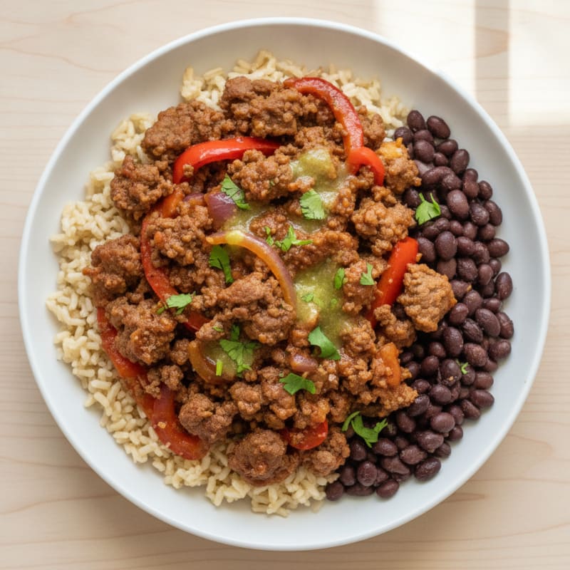 Chipotle Southwest Beef and Rice Bowl