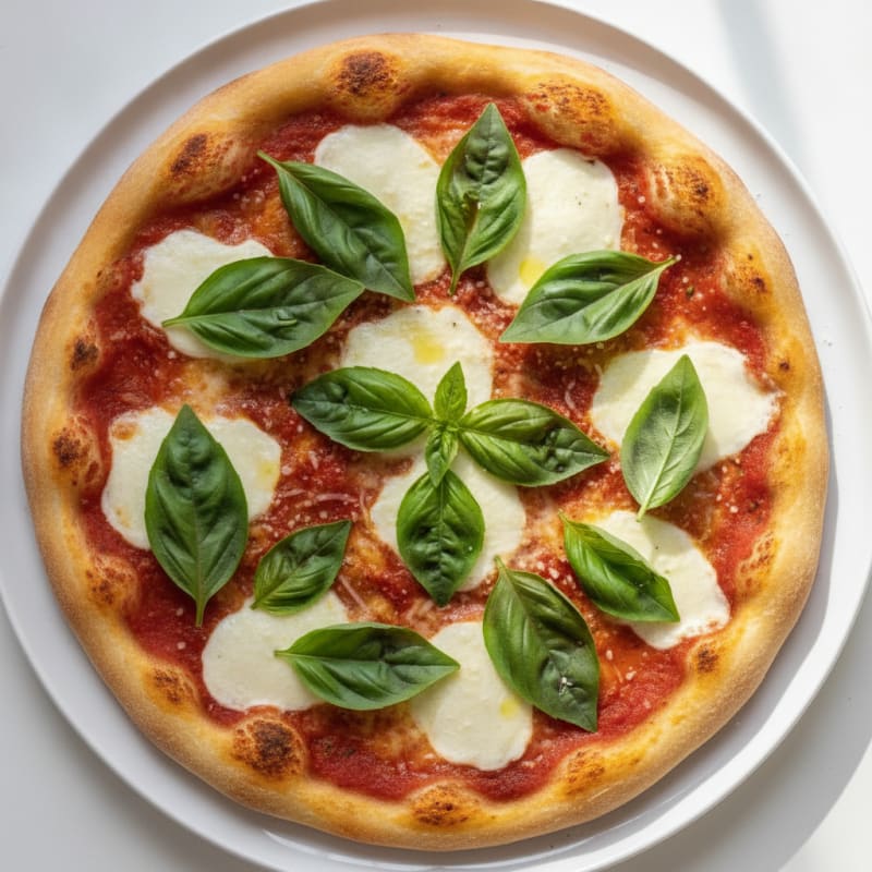 Classic Margherita Pizza with Fresh Basil