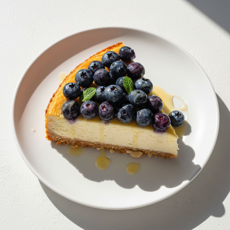 Creamy Greek Yogurt Protein Cheesecake