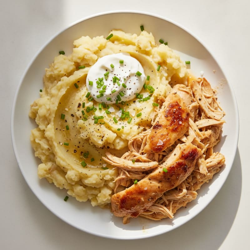 Buttery Garlic Mashed Potatoes