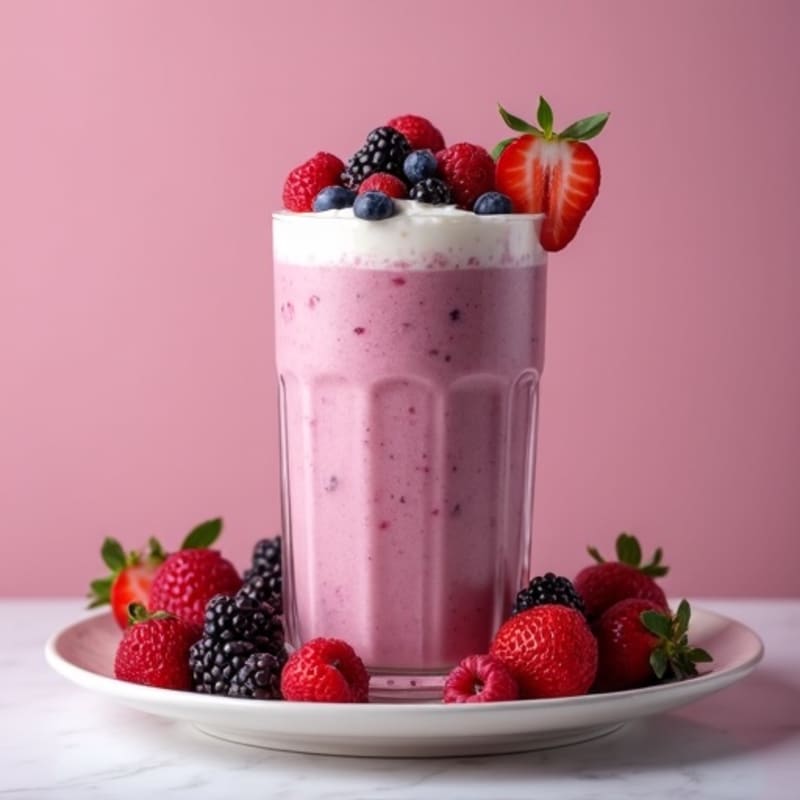 Triple Berry Protein Power Smoothie
