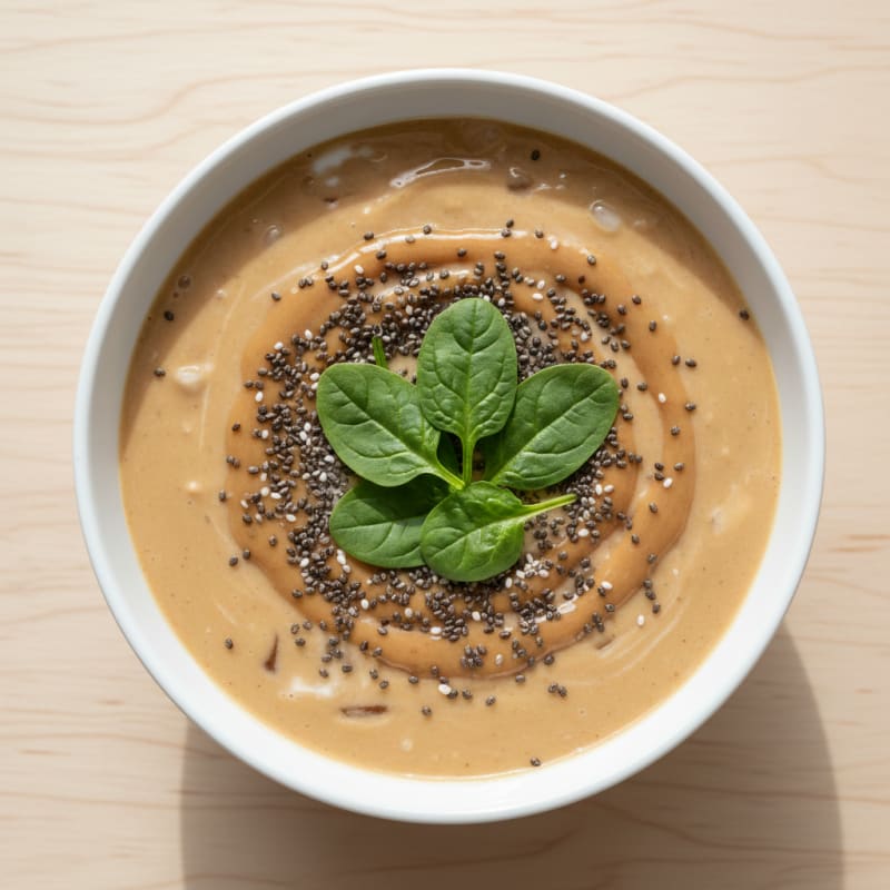 Creamy Peanut Butter Protein Smoothie