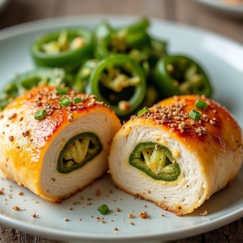 Spicy Jalapeño Stuffed Chicken Breast