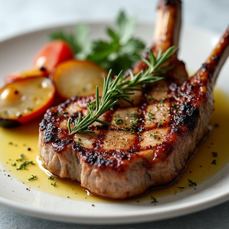 Grilled Herb Lamb Chops