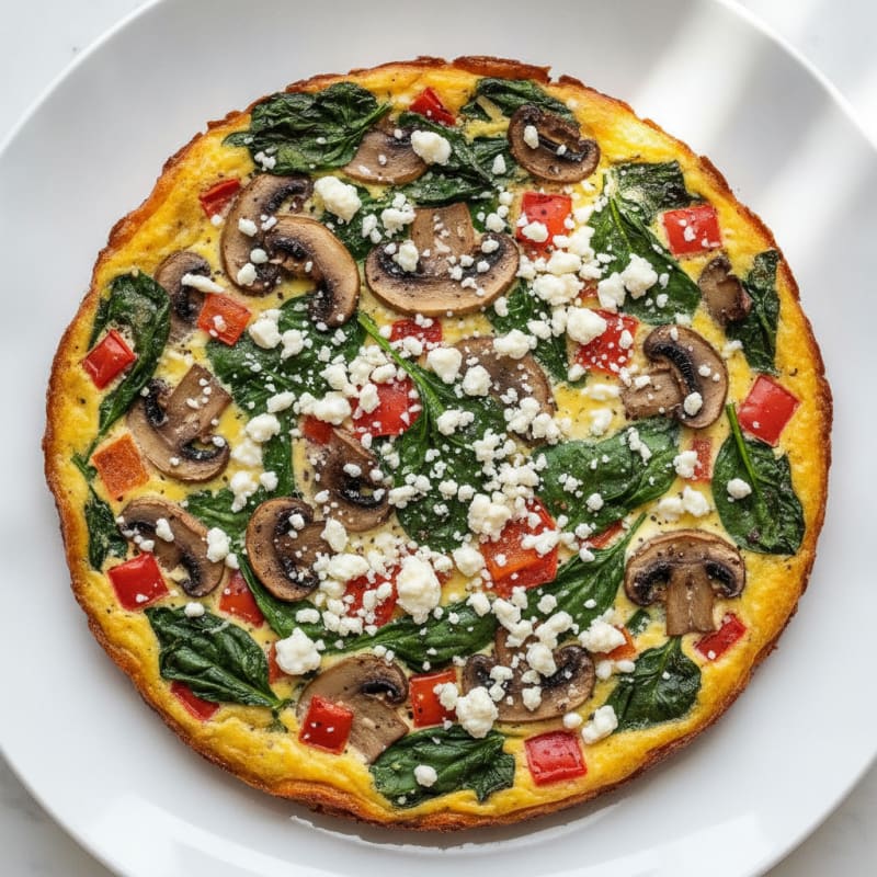 Garden Vegetable Breakfast Quiche