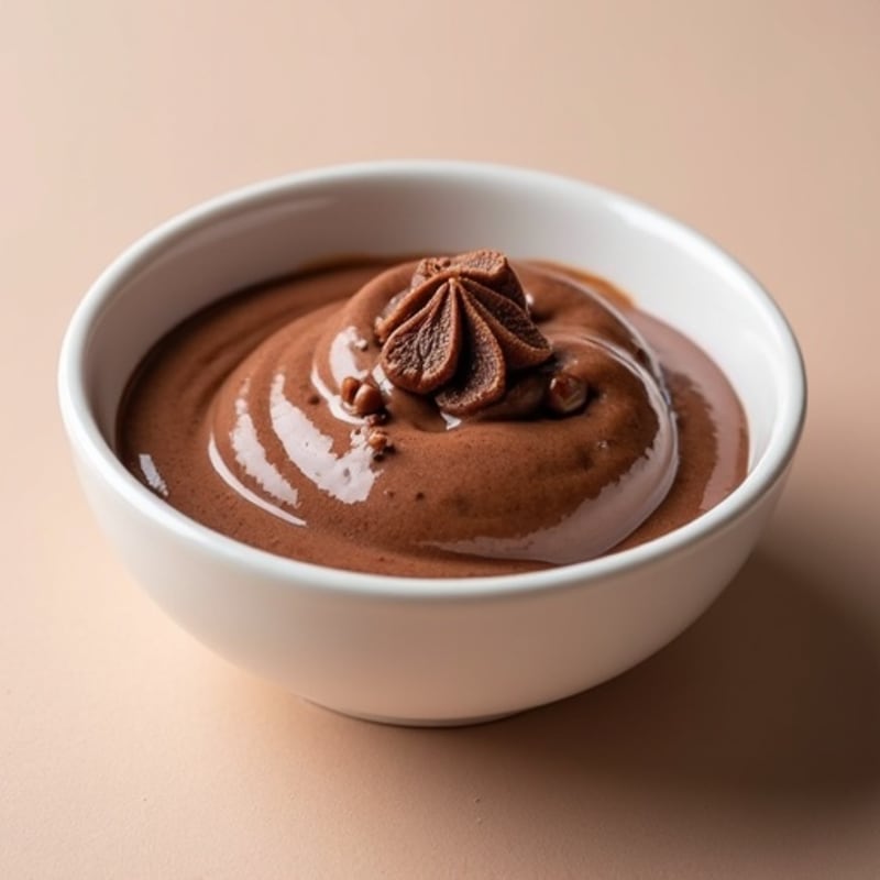Silky Chocolate Protein Pudding with Greek Yogurt