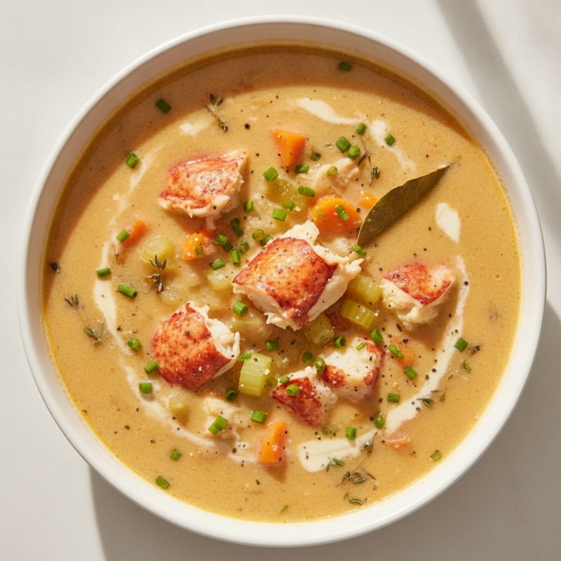 Buttery Lobster Bisque