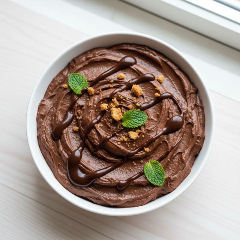 Silky Chocolate Protein Pudding