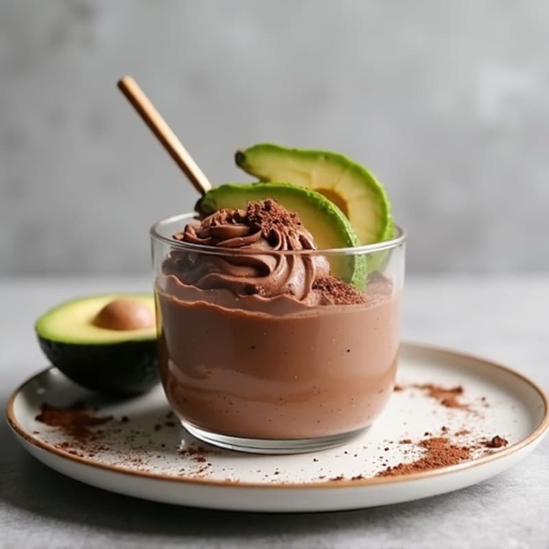 Silky Chocolate Protein Pudding with Greek Yogurt