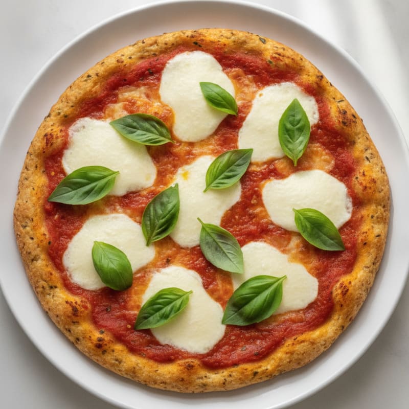 Classic Margherita Pizza with Fresh Basil