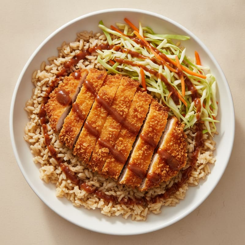 Chicken Katsu Rice Bowl