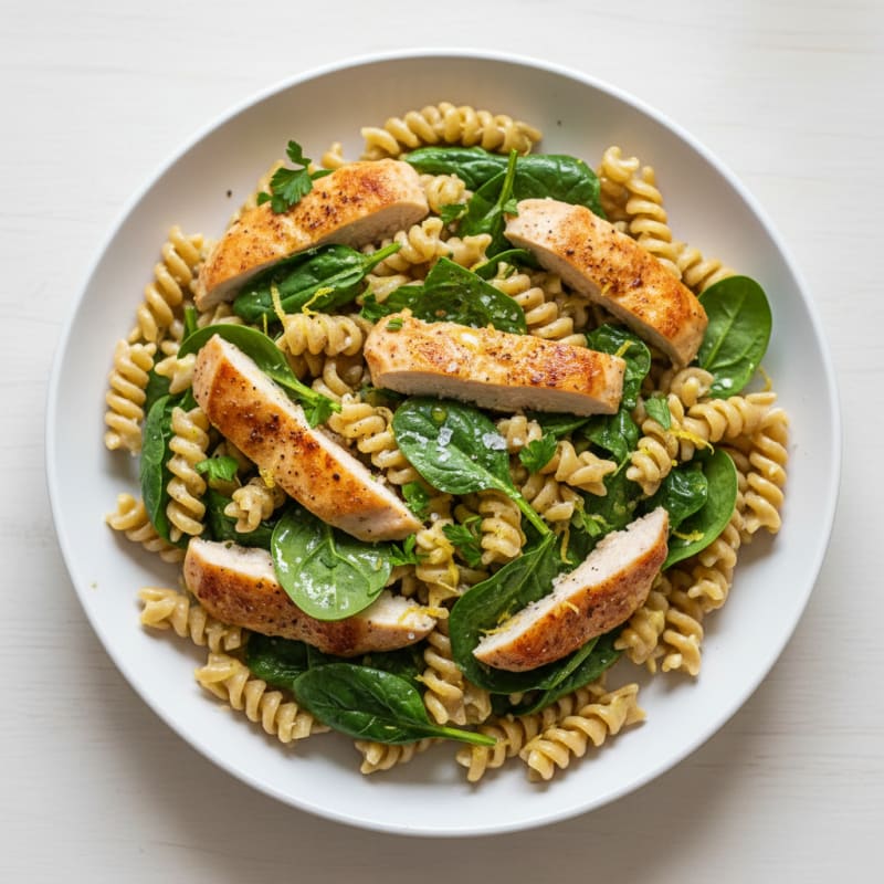 Creamy Zesty Lemon Herb Pasta