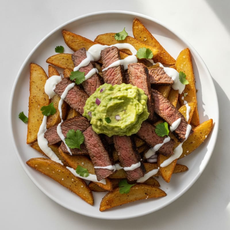 Carne Asada Loaded Fries