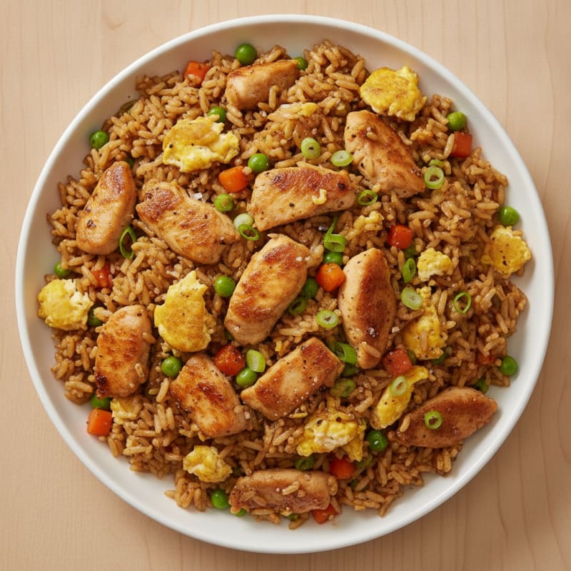 Chicken Fried Rice Skillet