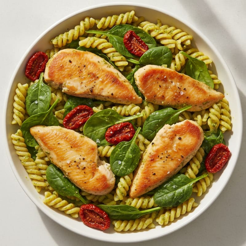 Pesto Chicken with Sundried Tomatoes