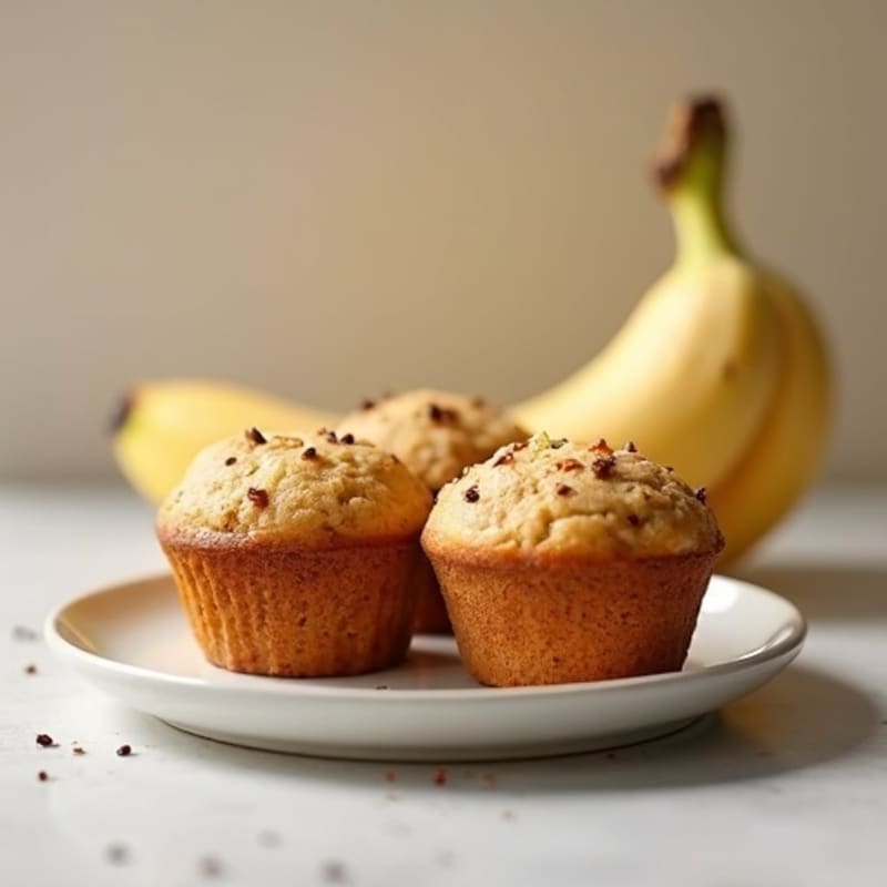 Protein-Packed Almond Flour Banana Muffins