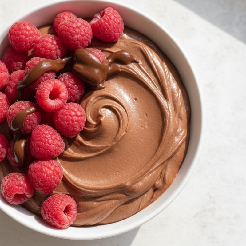 Silky Chocolate Protein Pudding