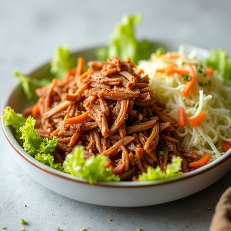 Citrus-Garlic Pulled Pork with Fresh Slaw