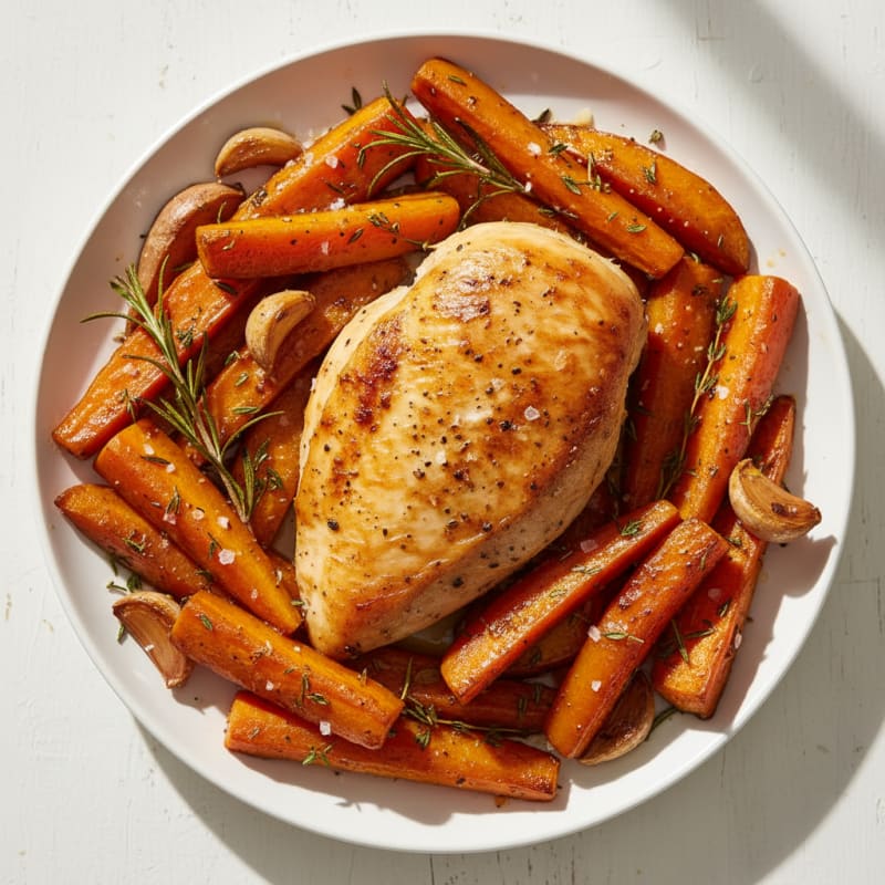 Herb-Roasted Chicken with Root Vegetables