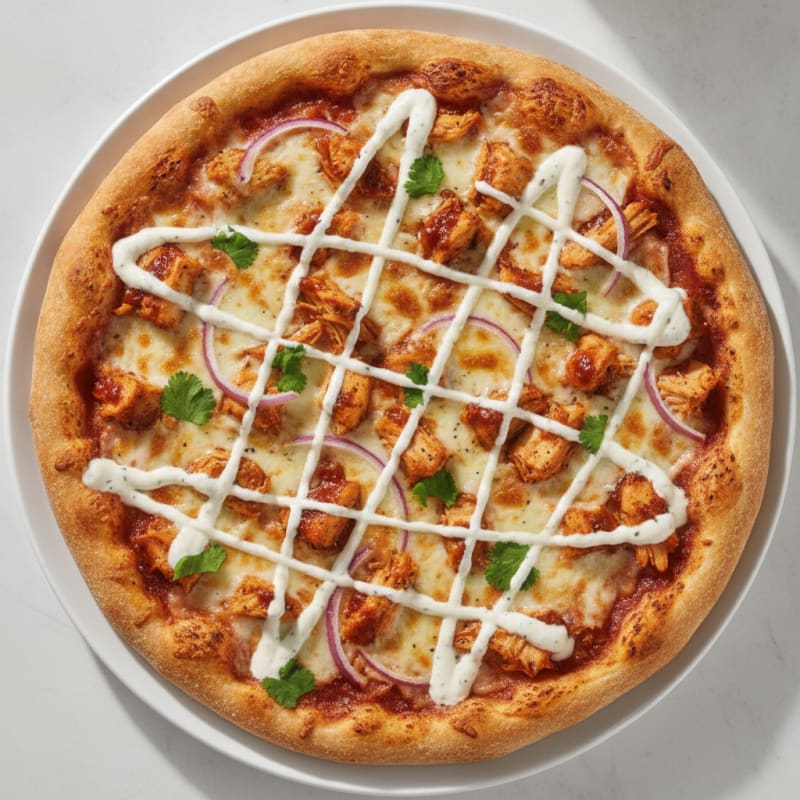 BBQ Ranch Chicken Pizza