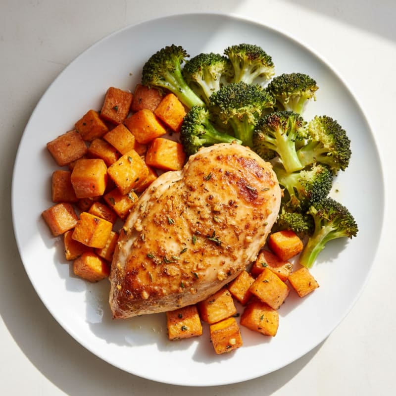 Garlic Herb Roasted Chicken Breast