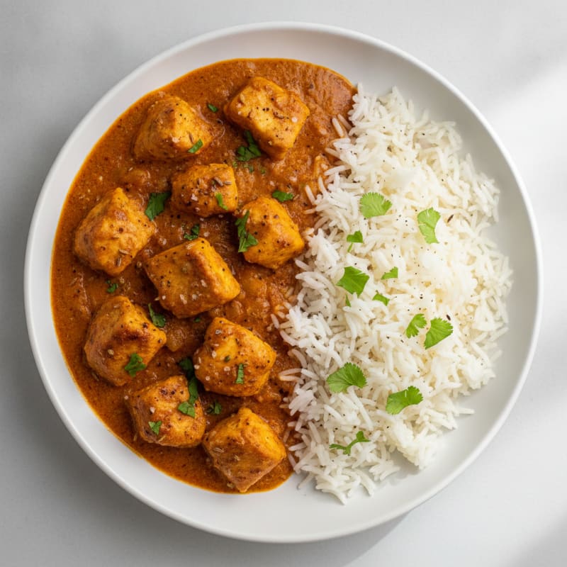 Chicken Tikka Masala with Basmati Rice
