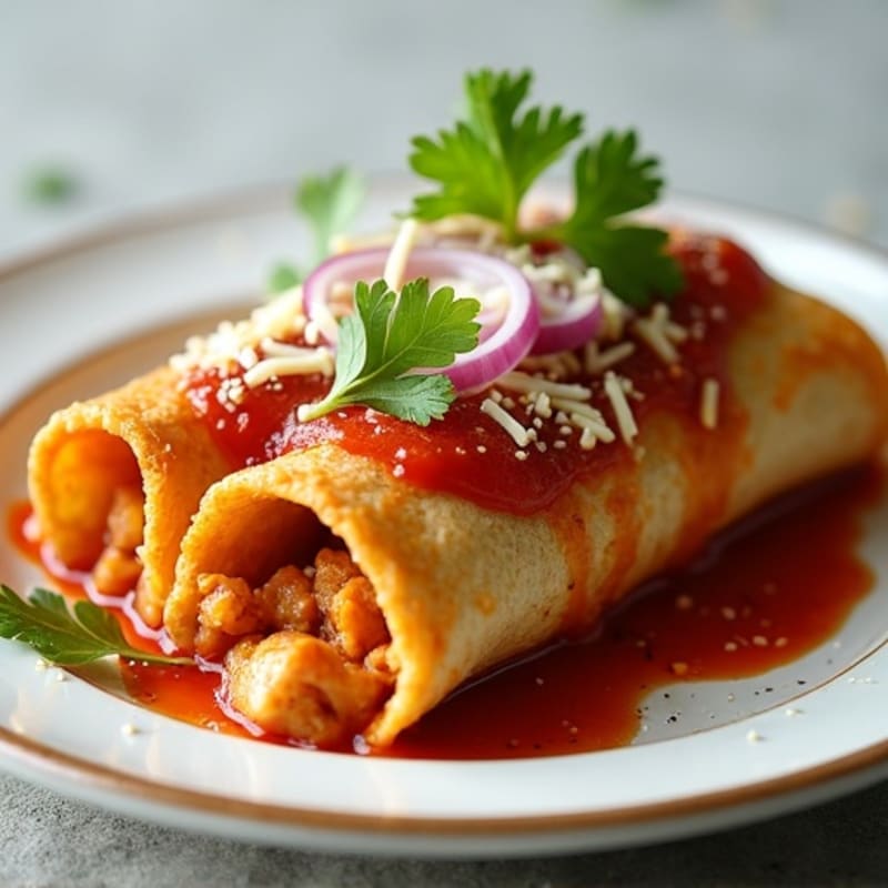 Healthy Baked Chicken Enchiladas