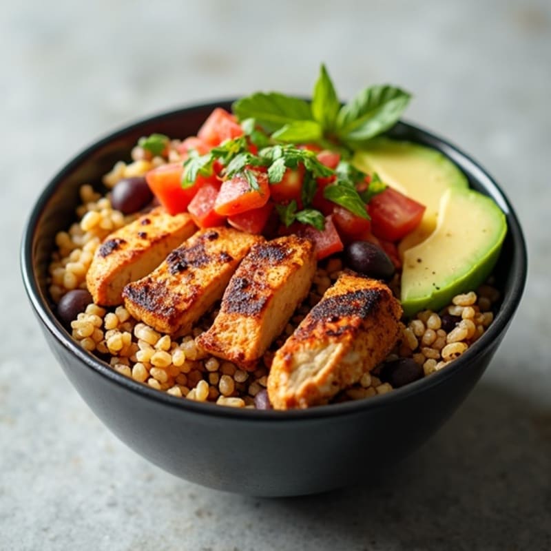 Hearty Black Bean Burrito Bowl