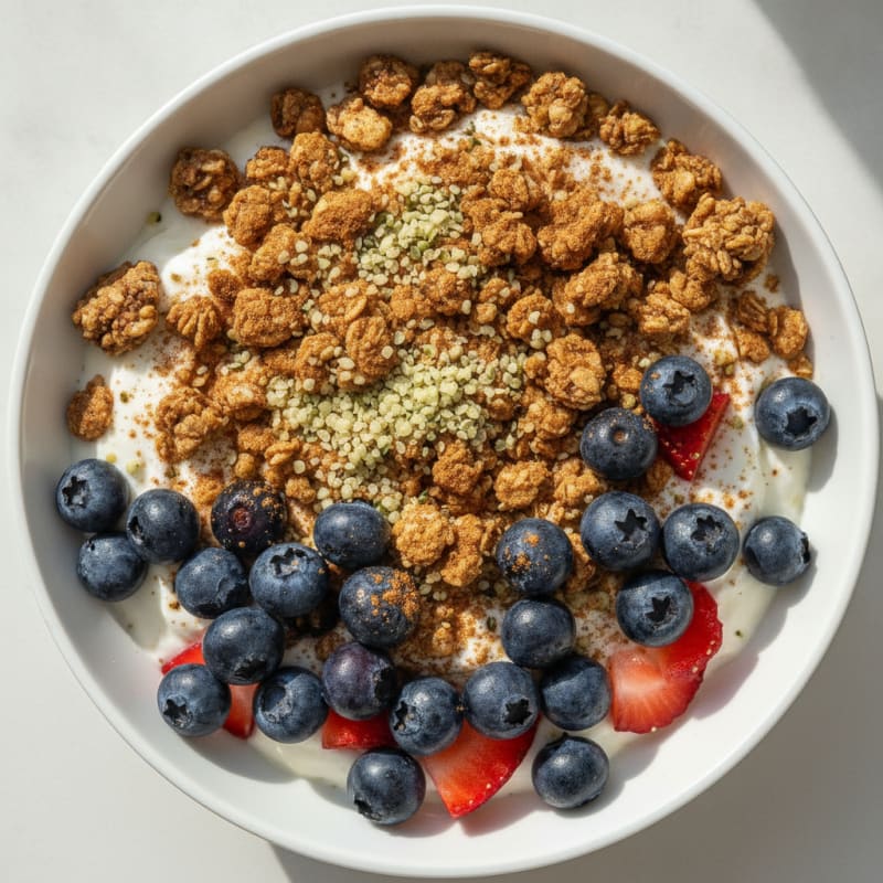 Berry Yogurt Parfait with Granola