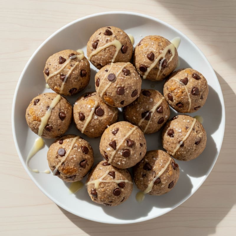 No-Bake Chocolate Chip Protein Bites