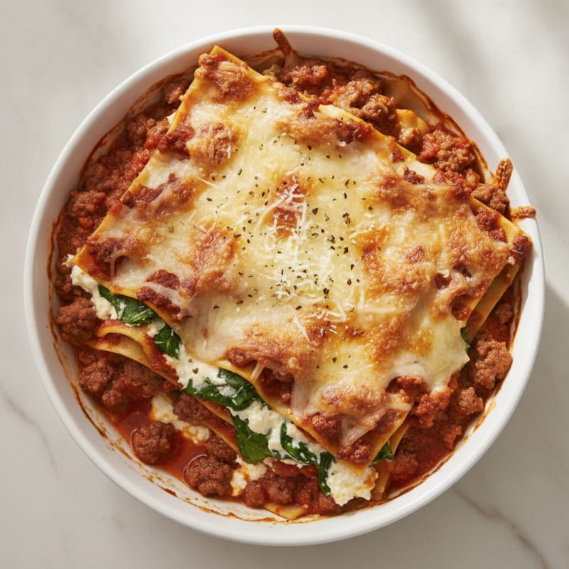 Classic Beef and Ricotta Lasagna