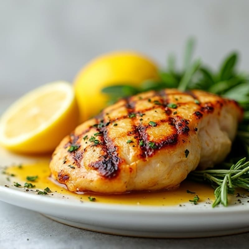 Lemon Herb Grilled Chicken Breast