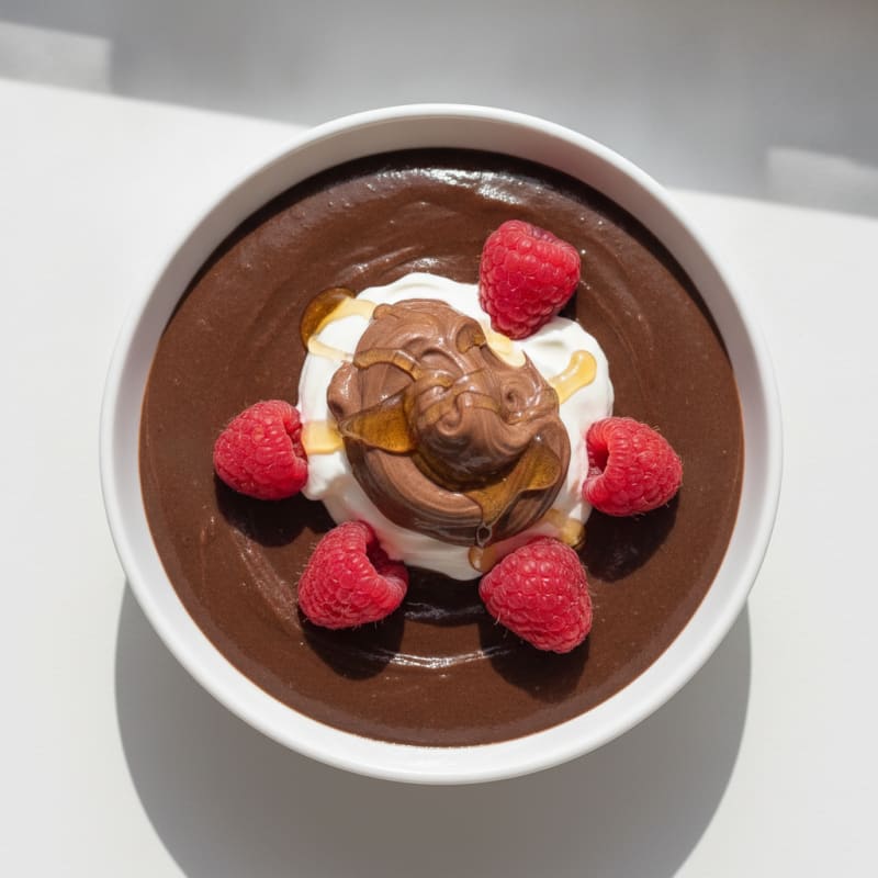 Silky Chocolate Protein Pudding