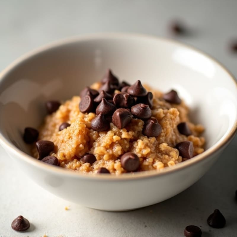 Soft Baked Chocolate Chip Protein Oatmeal