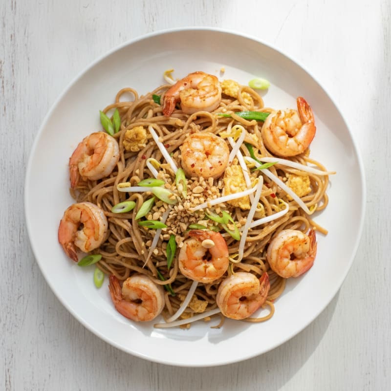 Shrimp Pad Thai Noodles