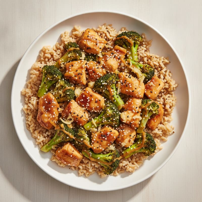 Teriyaki Chicken and Broccoli Stir-Fry