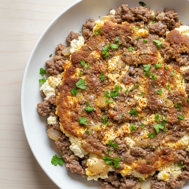 Venison & Ground Beef Skillet