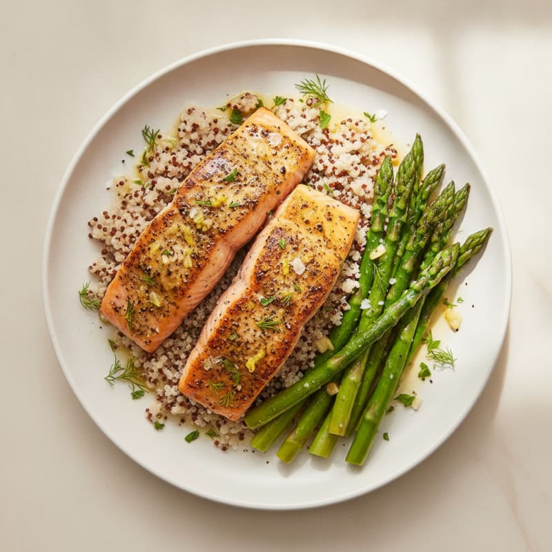 Lemon Herb Grilled Salmon