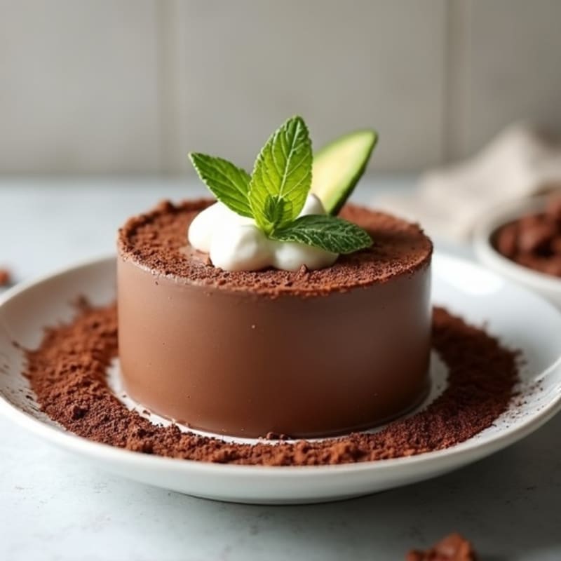 Silky Chocolate Protein Pudding with Greek Yogurt