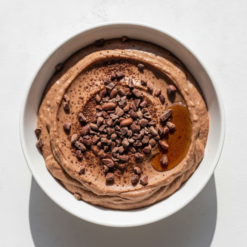 Silky Chocolate Protein Pudding