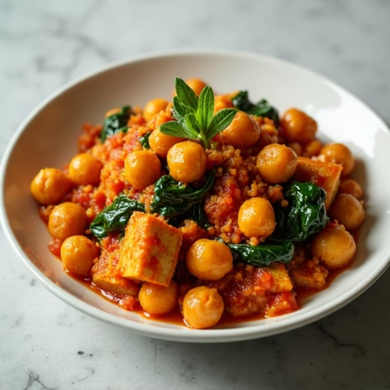 Hearty Spiced Chickpea Masala