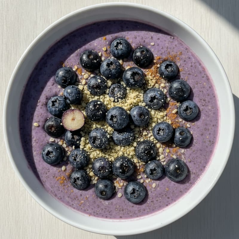 Blueberry Chia Seed Pudding