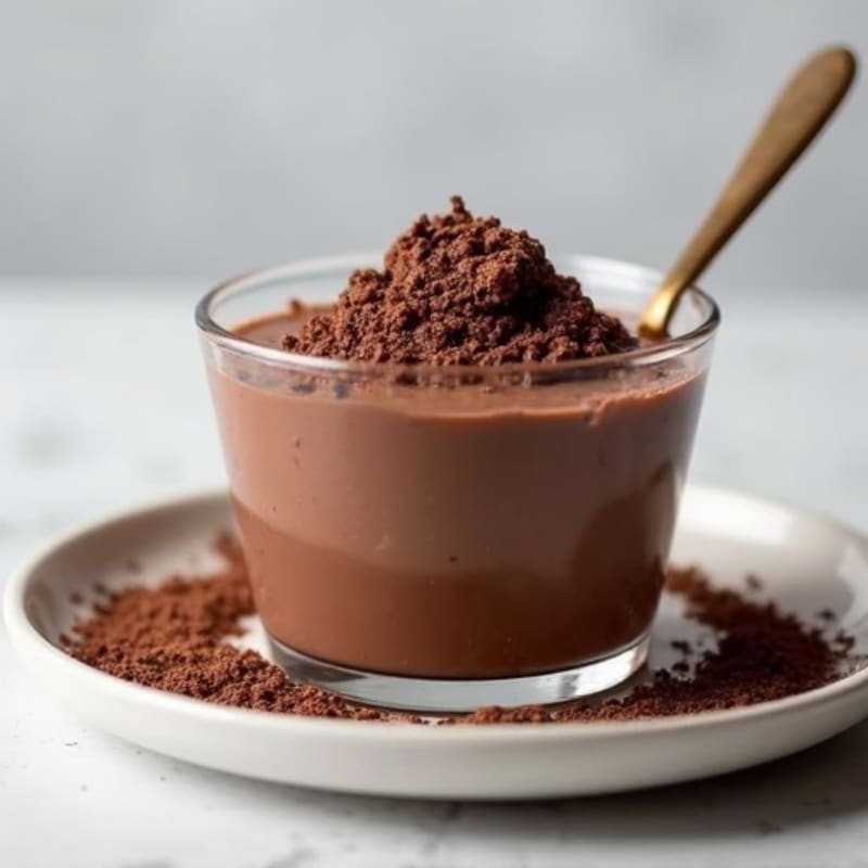 Silky Chocolate Protein Pudding