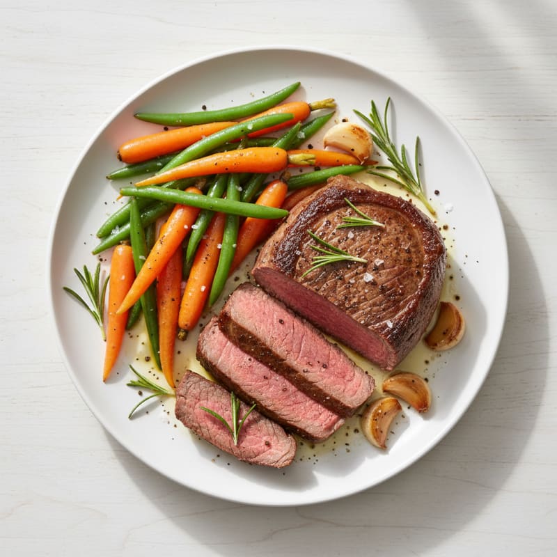 Tender Garlic-Herb Roasted Beef