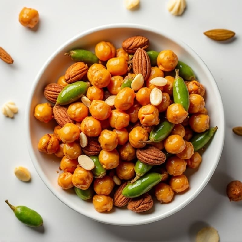 Crunchy Roasted Chickpea Trail Mix