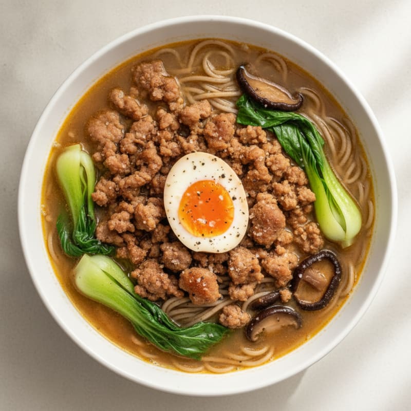 Savory Pork Ramen Bowl