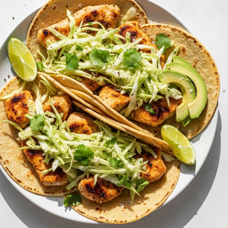 Zesty Chili-Lime Chicken Tacos